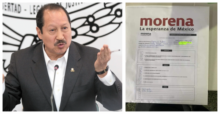 El exgobernador Leonel Godoy se registró como aspirante a diputado federal