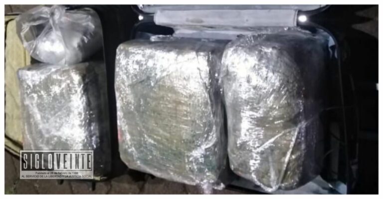 Sujeto fue detenido con 15 kilos de marihuana en las inmediaciones de la Central de Autobuses
