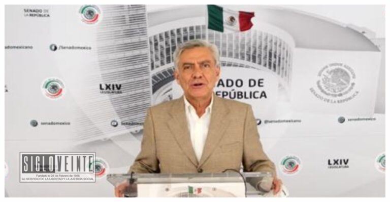 Cristóbal Arias pide licencia como senador para asumir la candidatura de Fuerza por México