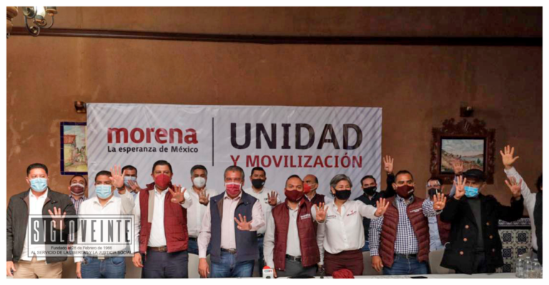 Liderazgos de MORENA en Uruapan apoyan a Raúl Morón