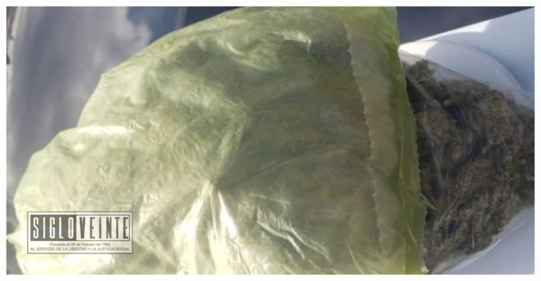 Menor de edad que se dirigía a Huetamo fue detenido con marihuana en el entronque Acuitzio del Canje-Tiripetío