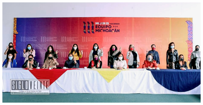 Mujeres del Equipo por Michoacán construyen agenda de género