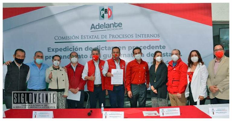 Registra PRI a Carlos Herrera Tello como precandidato único a la gubernatura de Michoacán