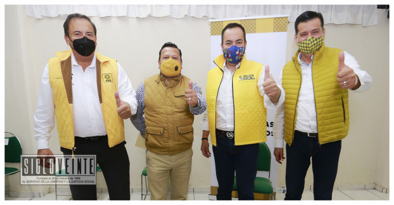 Se suman expresidentes estatales del PRD al proyecto de Carlos Herrera