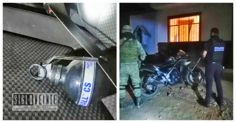 Aseguran en Tacámbaro 2 vehículos con reporte de robo y un artefacto explosivo