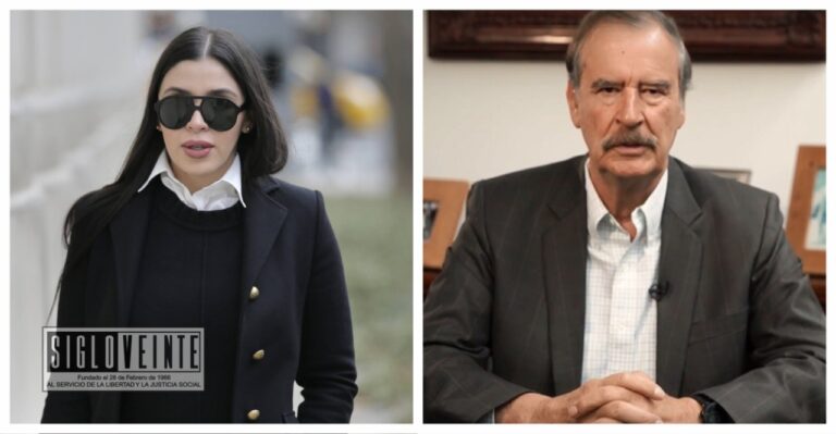 El expresidente Vicente Fox envió un mensaje a Emma Coronel, la esposa del «Chapo» Guzmán detenida en Estados Unidos