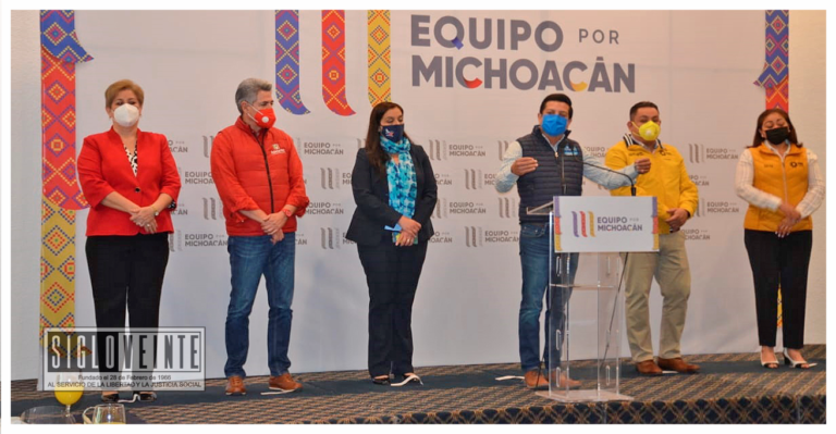 Equipo por Michoacán se fortalece y camina unido al triunfo