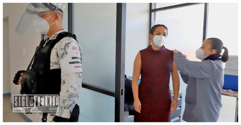 Recibieron la segunda dosis de la vacuna trabajadoras y trabajadores de 23 hospitales de la SSM en Michoacán