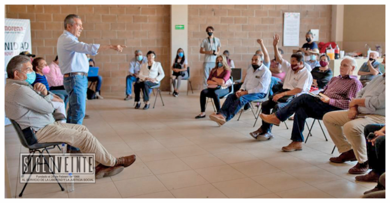 Comités en Defensa de la 4T se multiplican en Michoacán destaca Raúl Morón