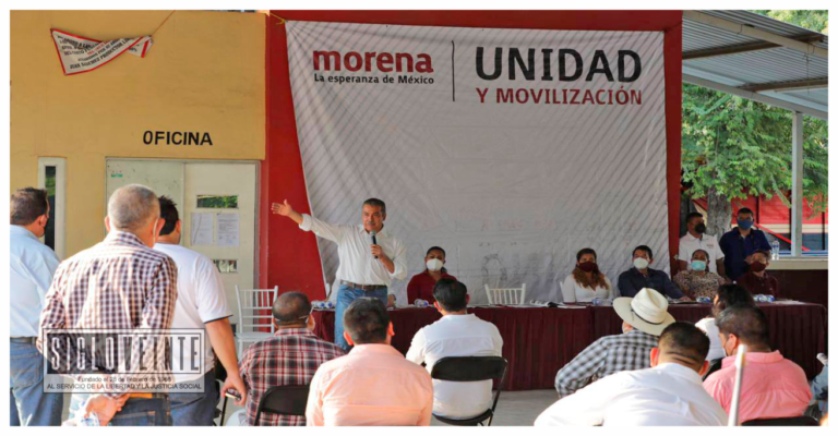 Estructura de Morena en Michoacán, lista para defender 4T: Raúl Morón