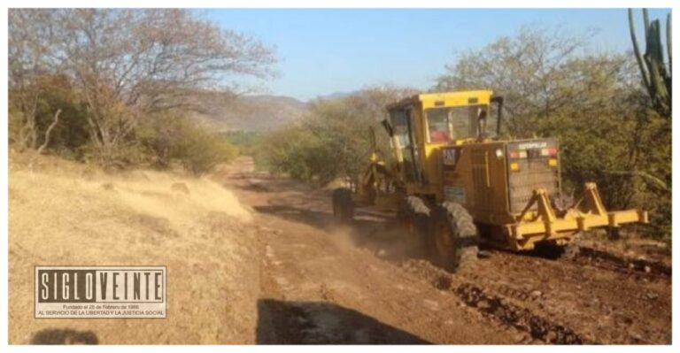 Rehabilita el Gobierno de Michoacán 164 kilómetros de caminos saca cosechas en Tiquicheo