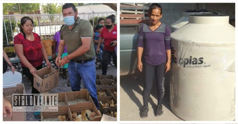 Más de 200 familias de Tuzantla fueron beneficiadas con apoyos sociales