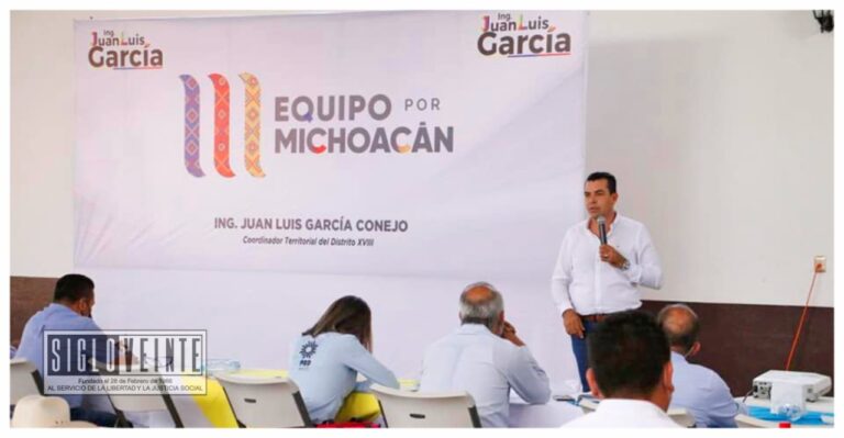 Equipo por Michoacán un exigencia del pueblo: Juan Luis García
