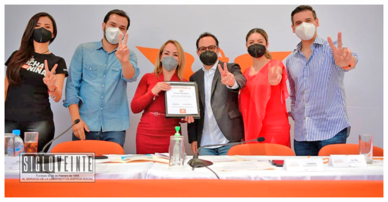 La expanista y exmorenista Mercedes Calderón única mujer candidata al gobierno de Michoacán por Movimiento Ciudadano