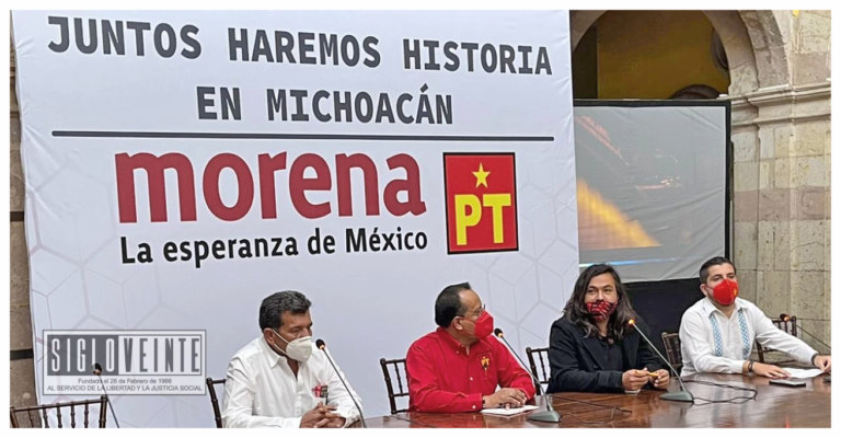 Oficialmente Morena y PT designan a Raúl Morón como su candidato a la gubernatura de Michoacán