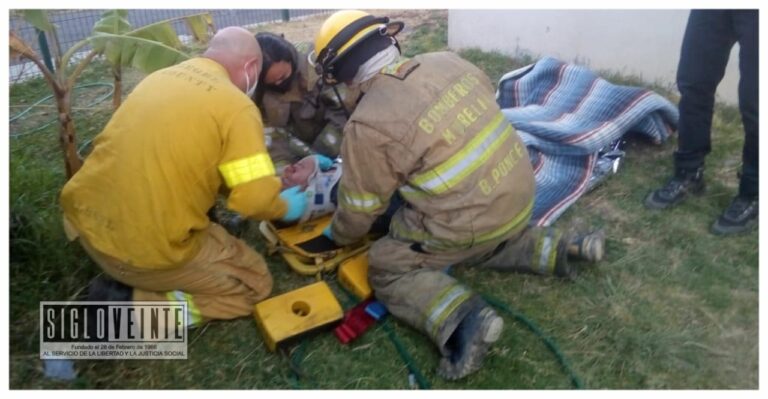 En Morelia, un sujeto se lanzó del cuarto piso para salvarse de incendio