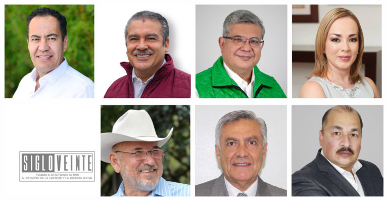 En total se registraron ante el IEM 7 candidatos a la gubernatura de Michoacán, ningún independiente
