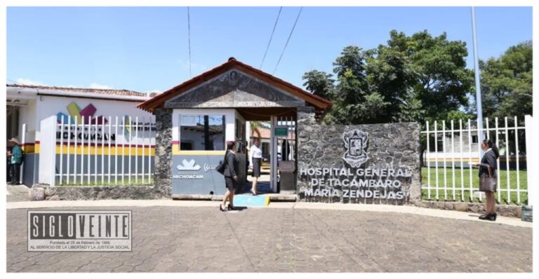 Hospital de General de Tacámbaro está al 100% en ocupación de camas COVID-19