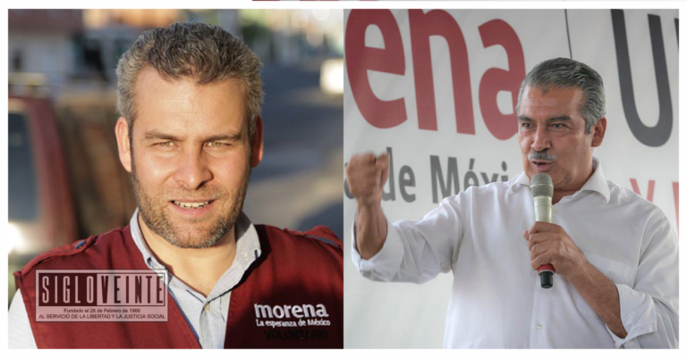 Alfredo Ramírez Bedolla, nuevo candidato a la gubernatura y Raúl Morón es delegado con funciones de presidente de Morena en Michoacán