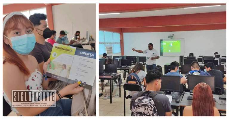 Alumnos del CECyTEM de Riva Palacio conocen las carreras y beneficios que ofrece el Instituto Tecnológico Superior de Huetamo
