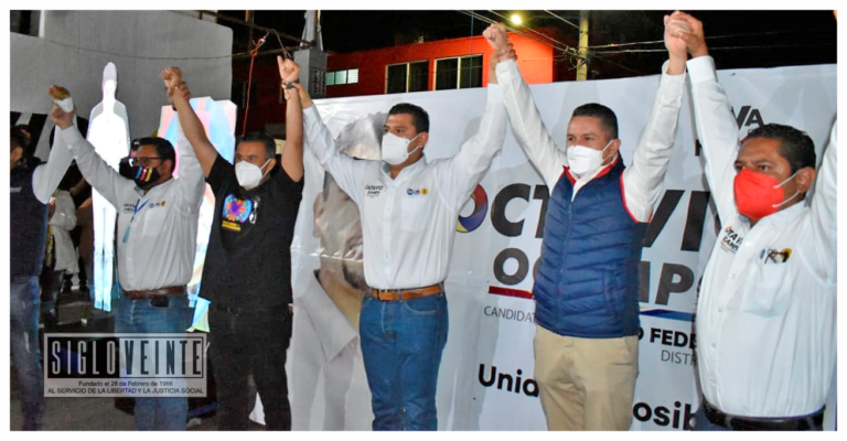 Comenzó Octavio Ocampo su campaña en busca de la diputación federal