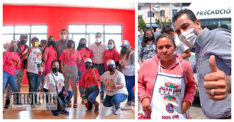 En Tuxpan Juan Luis García respalda a mujeres y jóvenes