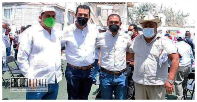 Arropa Juan Luis García a Octavio Ocampo en su inicio de campaña