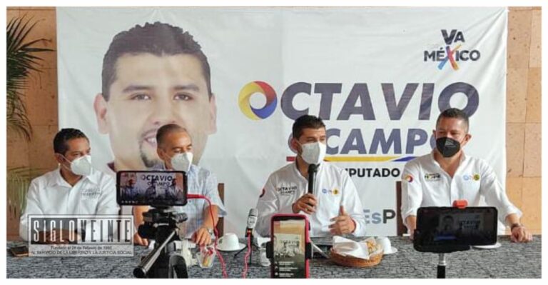 Presenta Octavio Ocampo ante los medios de comunicación propuestas concretas en beneficio de los ciudadanos