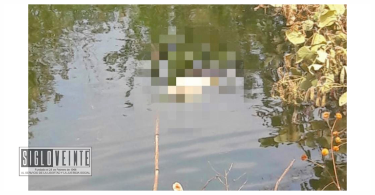 Localizan sin vida a joven de 23 años ahogada en hoya de agua