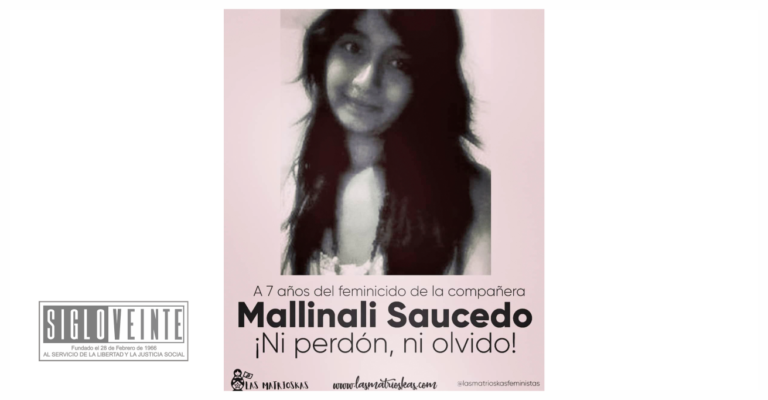A 7 años del feminicidio de la huetamense Mallinali Saucedo, colectivos feministas la recuerdan y piden justicia
