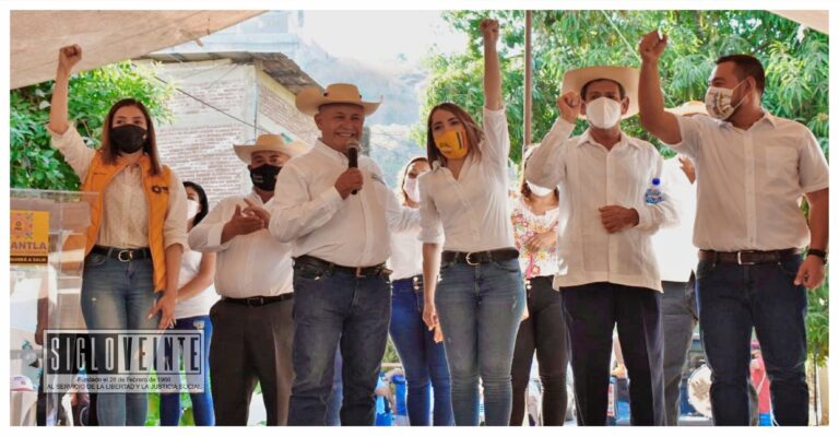 Con propuestas Jazmín Arroyo se ha ganado el apoyo de los tuzantlenses