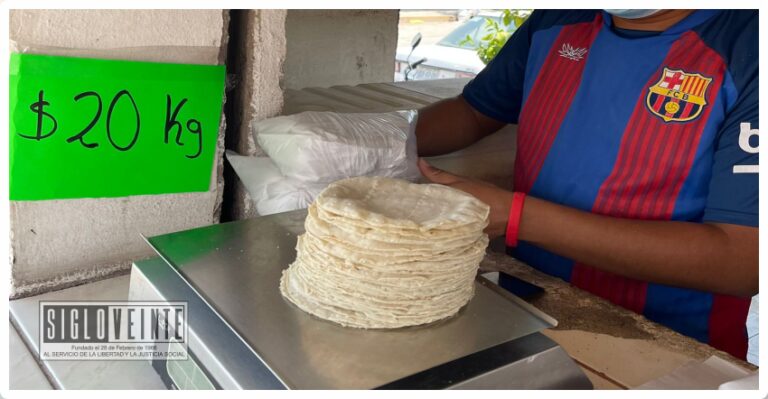 En Huetamo sube de 18 a 20 pesos el kilo de tortilla, ciudadanos se quejan del incremento