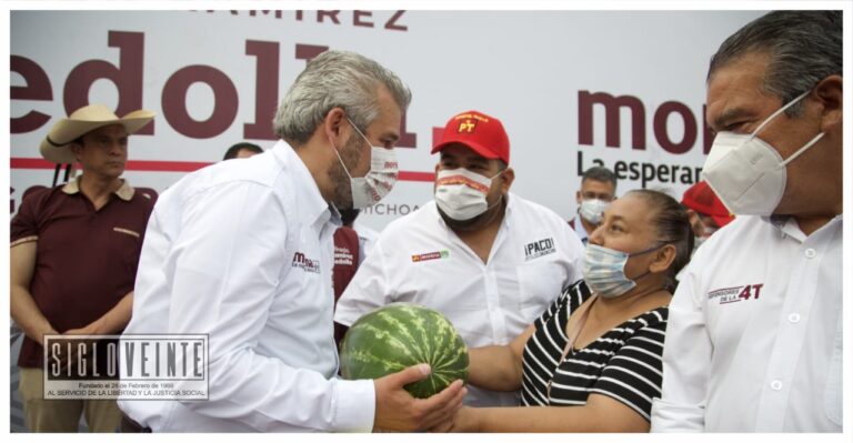 Con honestidad y responsabilidad en el gobierno reactivaremos al sector agrícola: Alfredo Ramírez