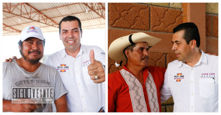 Juan Luis García hace equipo con trabajadores de la construcción