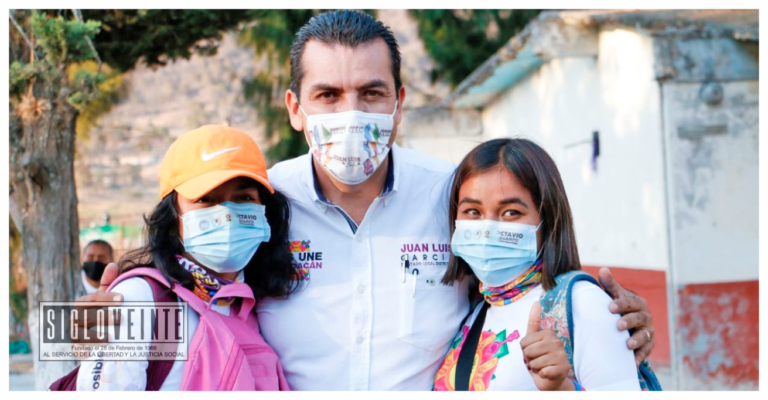 Juan Luis García, por reactivar construcción de Ciudad Mujer en Huetamo