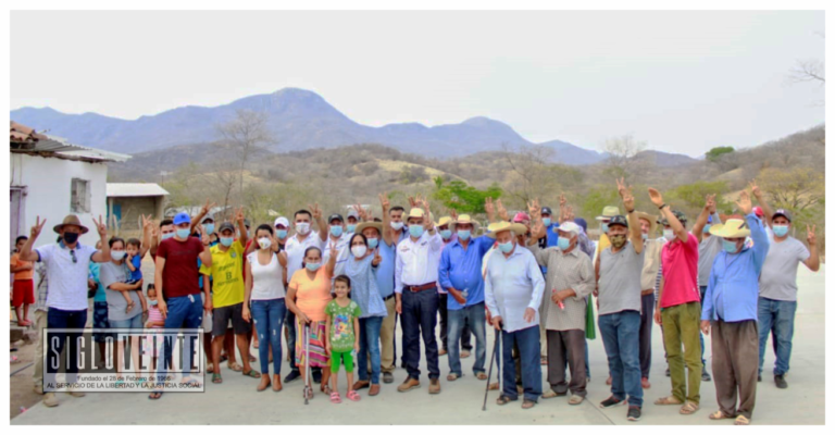 Las comunidades de La Herradura respaldan el proyecto de Pablo Varona