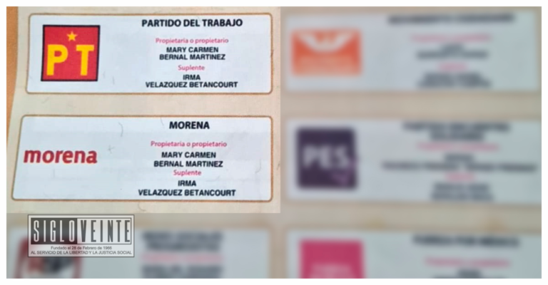 Ante los señalamientos de que no aparece en la boleta electoral, Liliana Carreño afirma que es oficialmente la candidata suplemente a la diputación federal