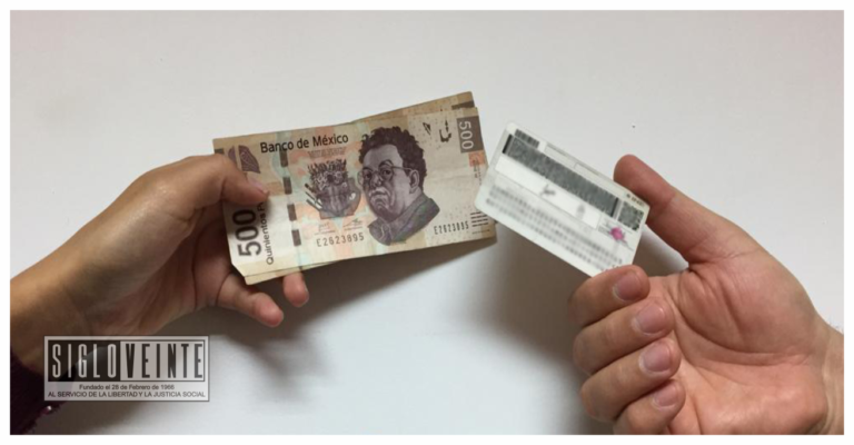¿Qué hacer si intentan comprar mi voto?
