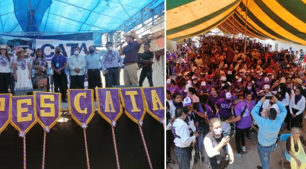 Refrendado que el PES es la primera fuerza política de Tiquicheo, concluye su campaña Catalina Pérez Negrón