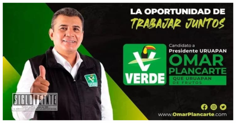 Secuestran a Omar Plancarte candidato a la presidencia municipal de Uruapan por el PVEM