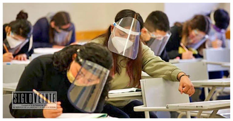 En la UMSNH detienen a joven por intentar grabar el examen de admisión con una cámara en sus lentes