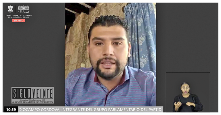 Octavio Ocampo propone reforma para que se incorporen 8 localidades al municipio de Tuzantla