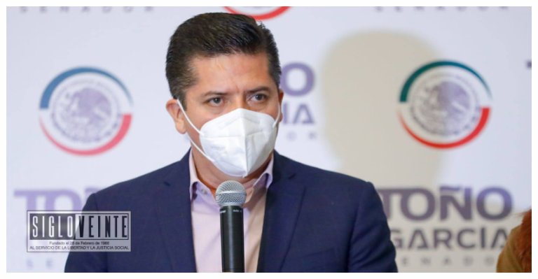 Toño García se reincorpora a los trabajos en el Senado de la República