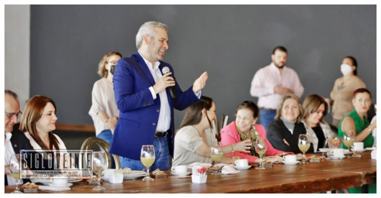 Alfredo Ramírez ratifica ante a empresarias que el desarrollo estatal también será con perspectiva de género