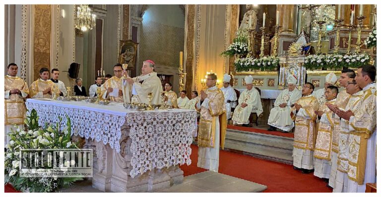 Arzobispo de Morelia Carlos Garfias celebra 25 años de labor episcopal
