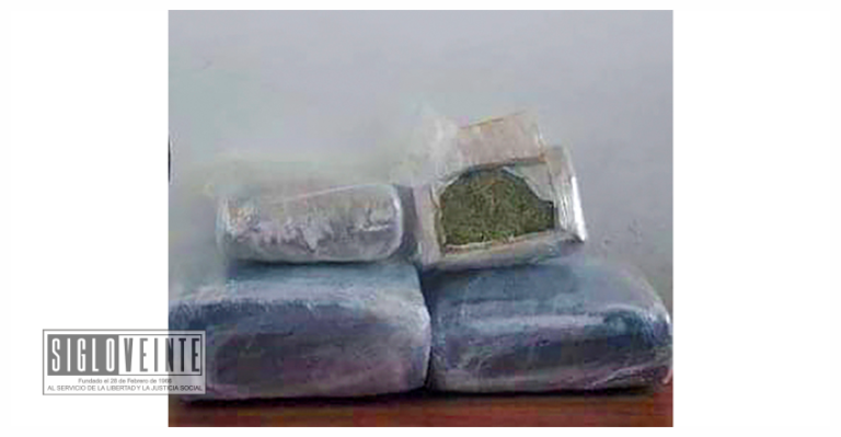 En la Central de Autobuses incautan 15 kilos de marihuana