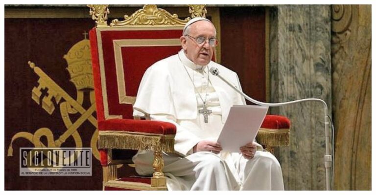 No están solos, recordó el Papa Francisco a los habitantes de Aguililla