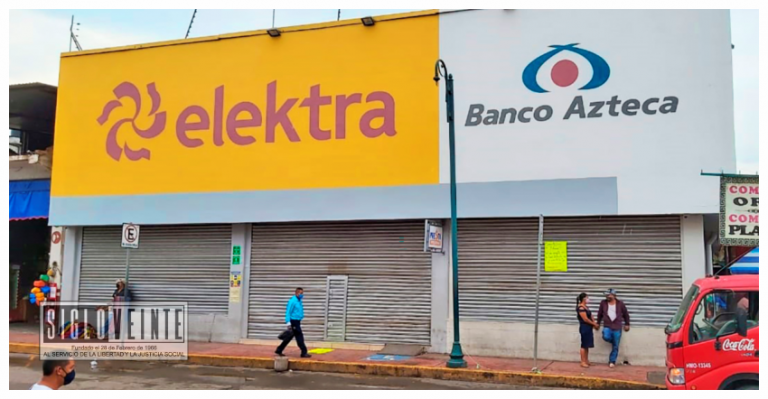 Banco Azteca le roba más de 107 mil pesos a una persona