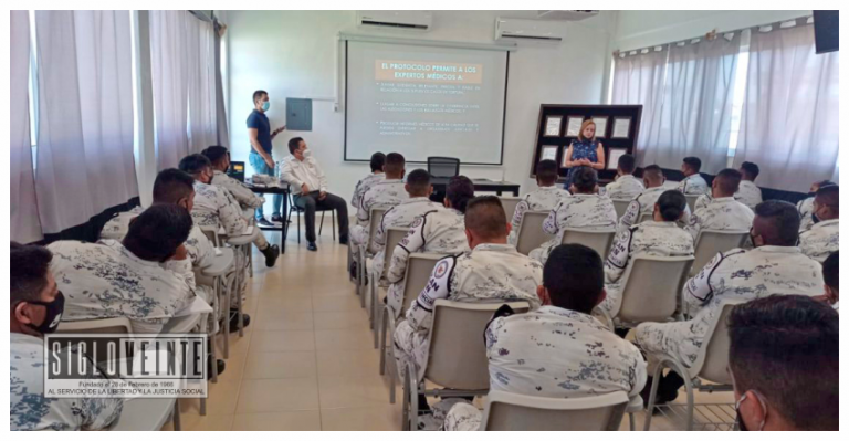 Capacita la CEDH a militares y Guardia Nacional de Morelia, Uruapan, Apatzingán, Zamora, Zitácuaro y Huetamo