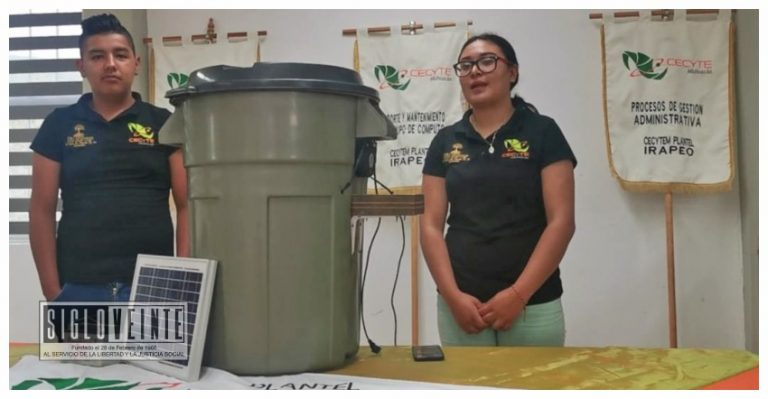 Alumnos del CECyTEM ganan medalla de oro y plata en feria de innovación tecnológica